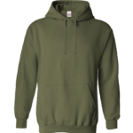 AH-007 Heather Green Hoodie