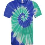 ATDT-002 Tie-Dye (Green, Ink blue) T-Shirts