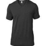 AVT-001 Black V-Neck T-Shirts