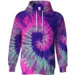 ATDH-001 Tie-Dye (Fushia , Purple) Hoodies