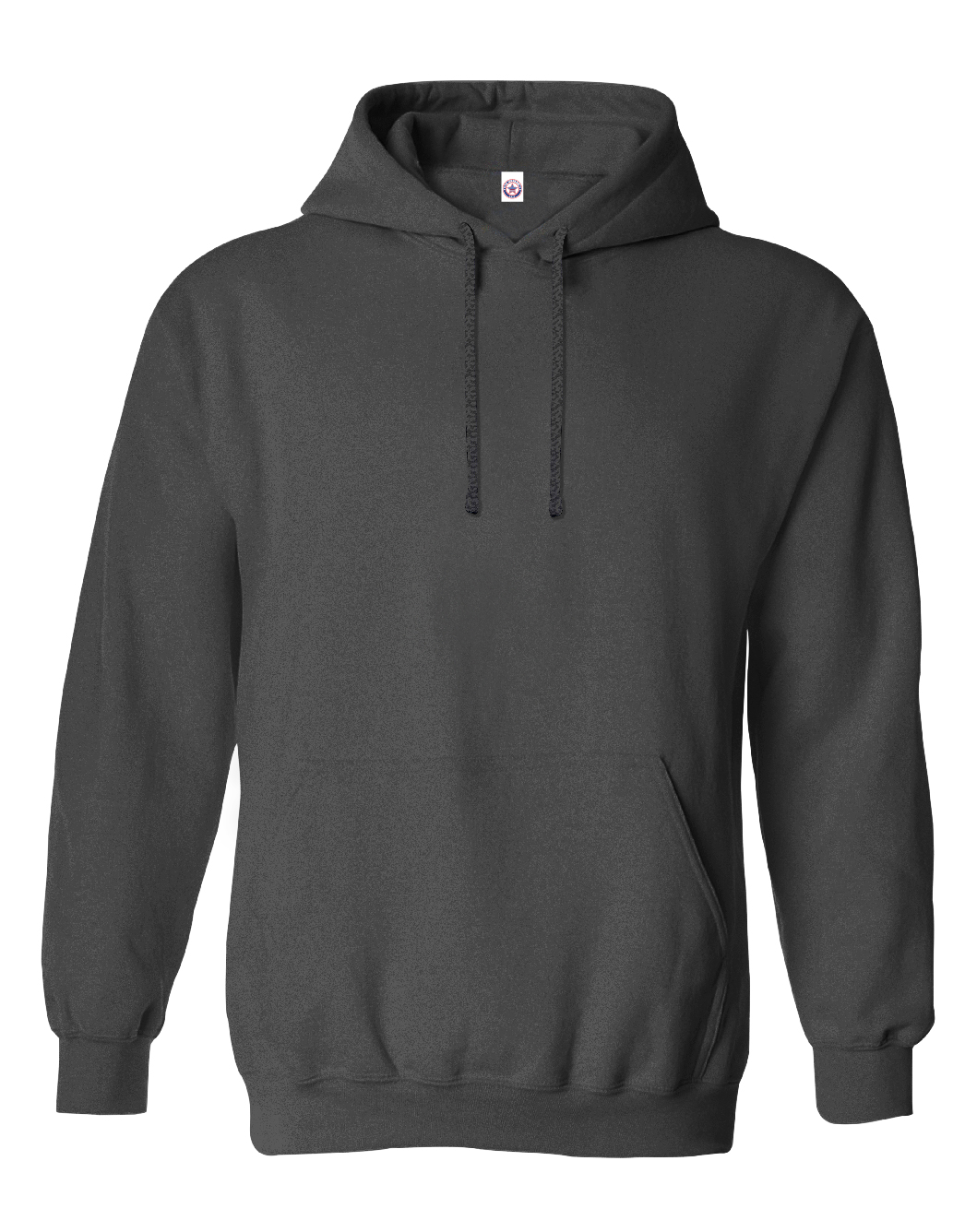 AH-009 Heather Charcoal Hoodie - USA Apparels L.L.C.,